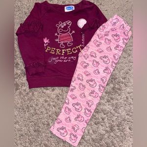 2t peppa pig outfit